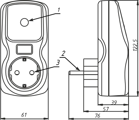 EM-125 device controls