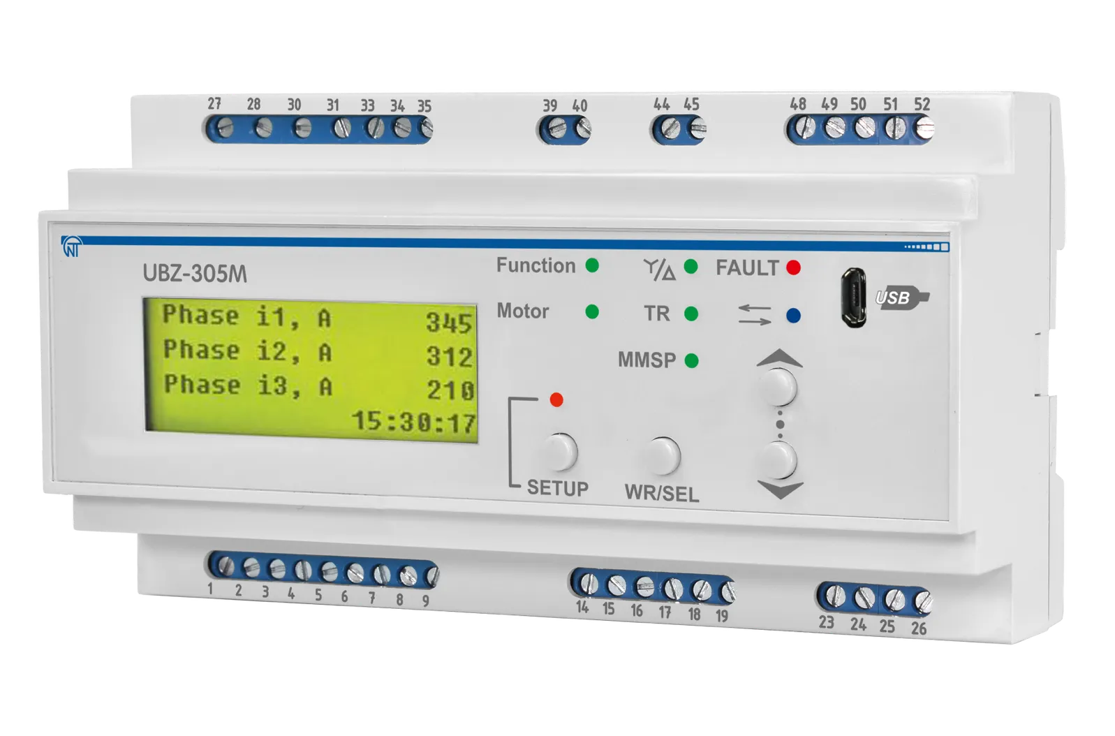 UBZ-305M Universal Motor Protection Unit