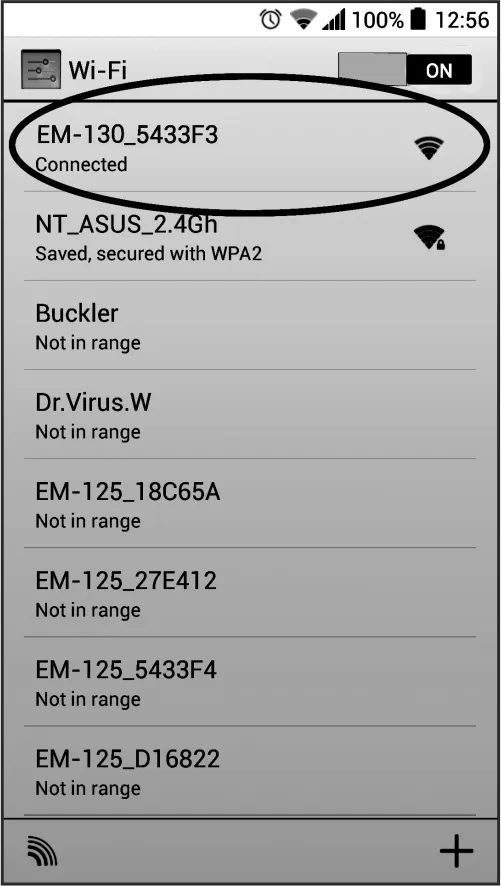 Wi-Fi button location